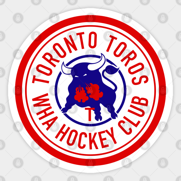 Defunct Toronto Toros WHA Hockey Club 1975 Sticker by LocalZonly